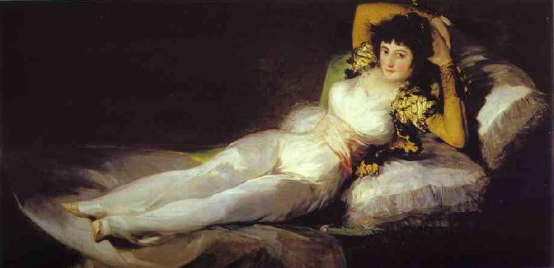 Francisco Jose de Goya The Clothed Maja